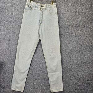 Vintage Marciano GUESS Jeans Womens 27x30 Blue Light Wash‎ Mom Tapered 80s USA